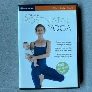 3 for $15 ~ Postnatal Yoga ~ Gaiam ~ Shiva Rea ~ DVD ~ 3 for $15